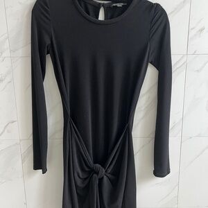 Rachel Zoe black long sleeve dress XS